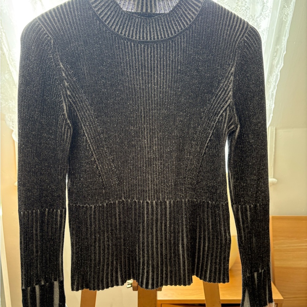 Rachel Comey Charcoal Ribbed Sweater